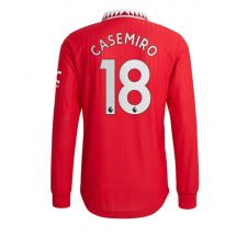 Manchester United Casemiro #18 Hjemmedrakt 2022-23 Langermet
